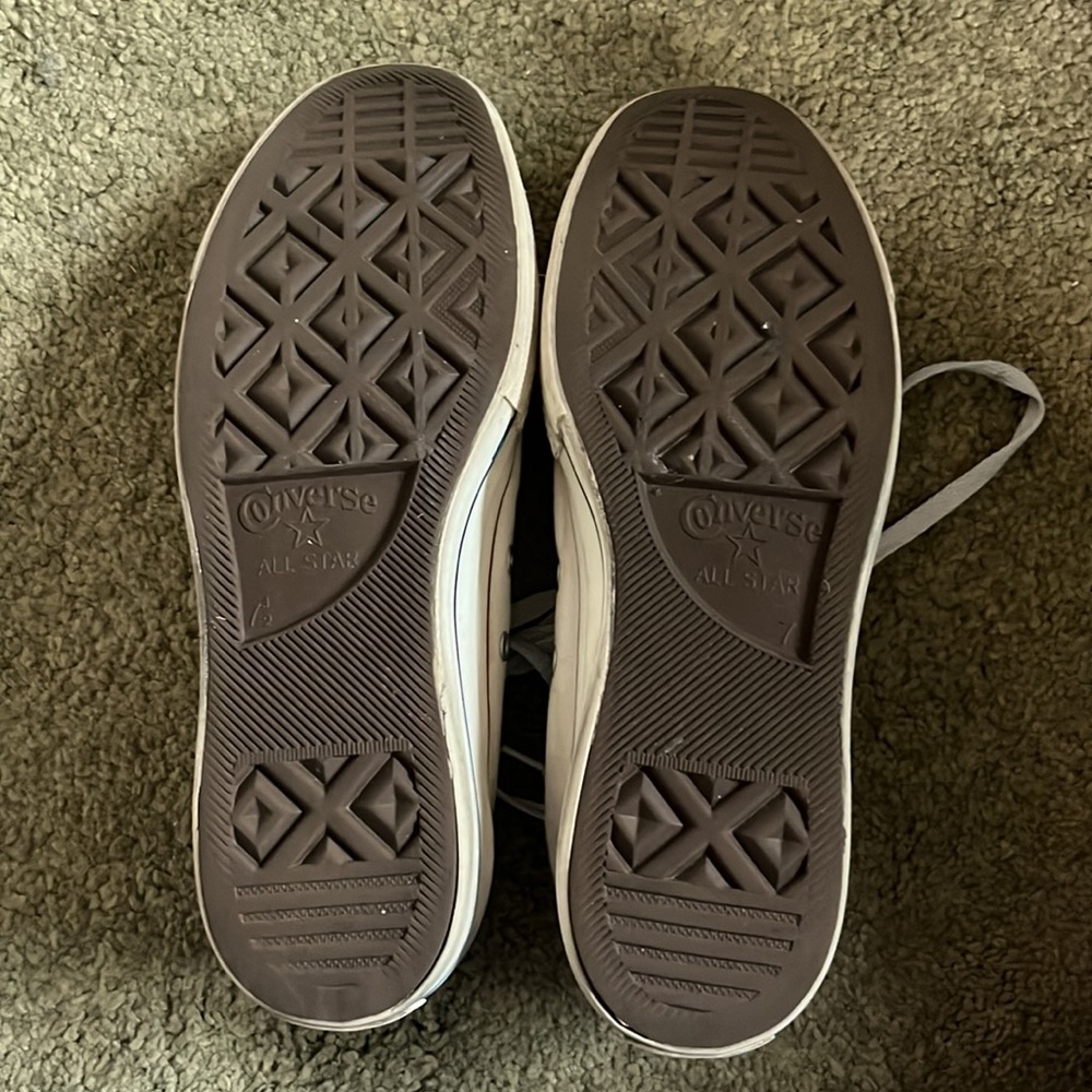White platform converse - Picture 7 of 7